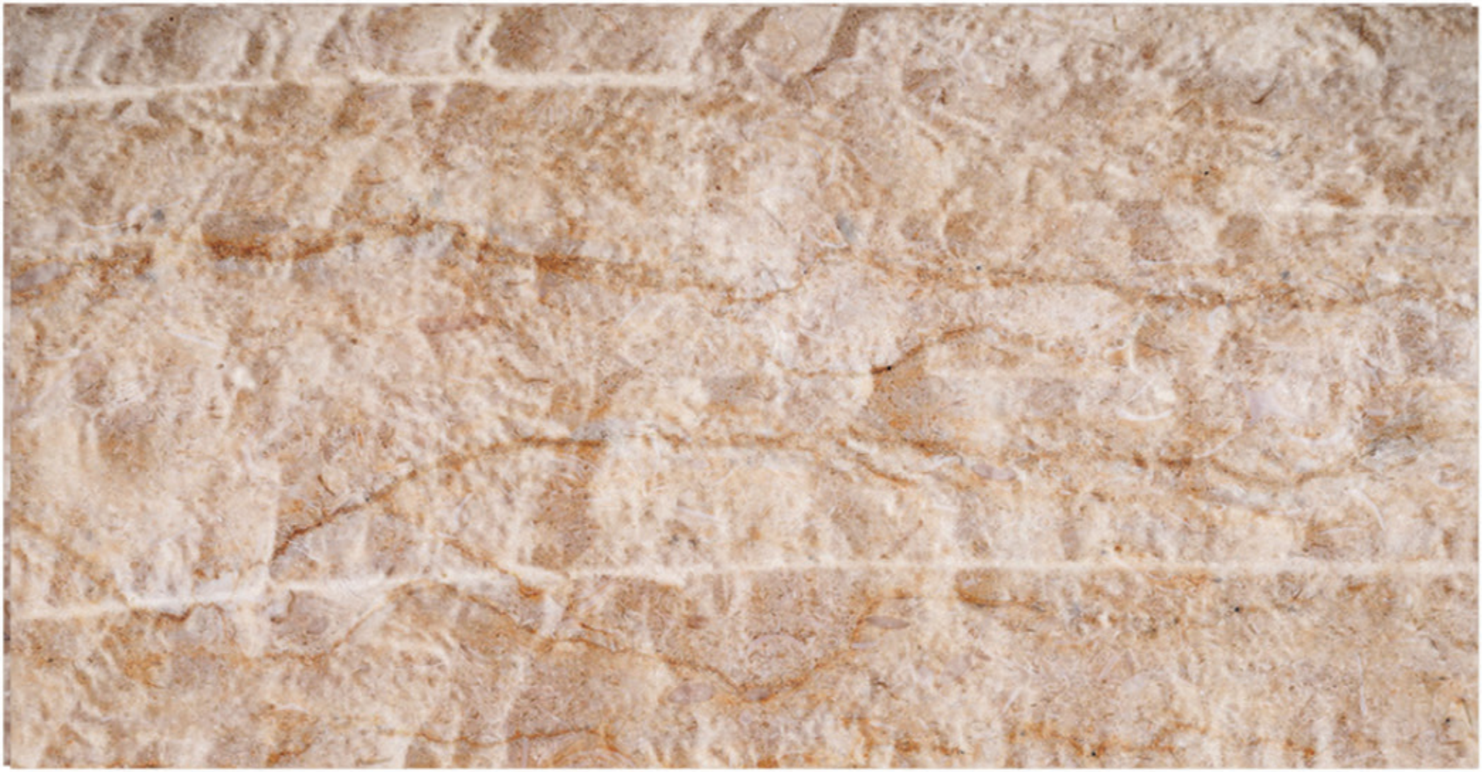Fantazia Sylvia split face marble finish