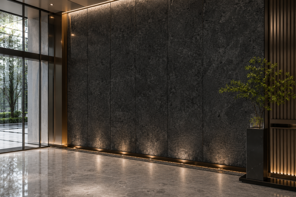 Egy Grey Dark marble wall cladding panels