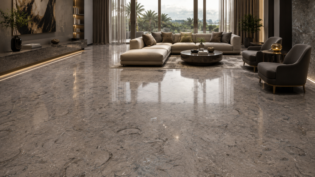 Premium marble flooring in a luxury interior – Beacon Capital